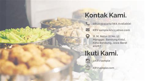 Contoh Company Profile Perusahaan Makanan – NBKomputer