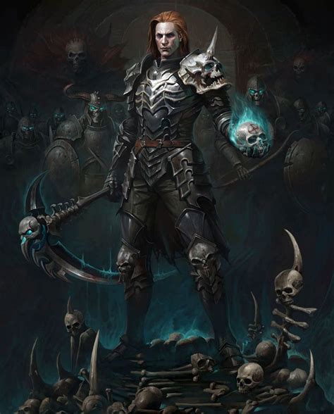 Necromancer Male Art From Diablo Immortal Necromancer Necromancer