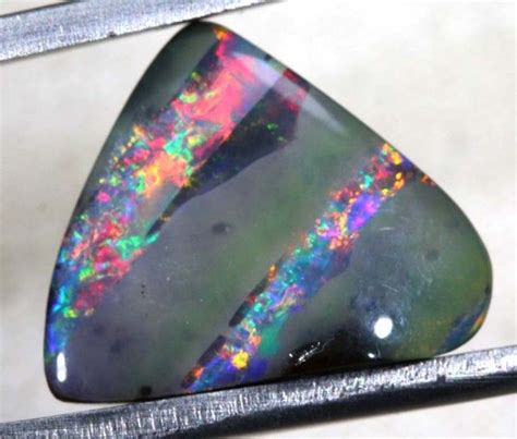 6 95CTS QUALITY BOULDER OPAL POLISHED STONE INV 663 Gemstone Brooch