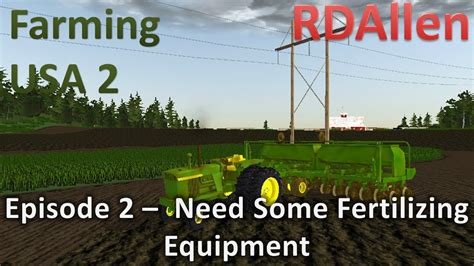 Farming Usa E Seeding And Fertilizing Equipment Youtube