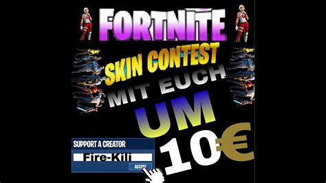 Live Skin Contestgewinner Bekommt Pro Runde K Fallen Fortnite