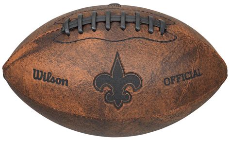 New Orleans Saints Football Vintage Throwback 9 Inches New