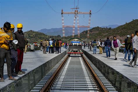 Chenab Rail Bridge - The Shillong Times