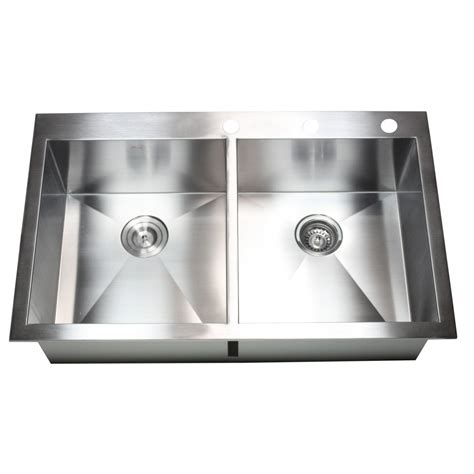 Top Mount Double Bowl Kitchen Sink – Juameno.com