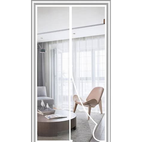 * White Magnetic Door Screen - Buy Online & Save | NZ Wide Delivery