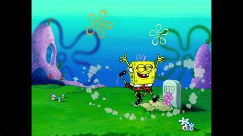 Spongebob Dances On A Grave Youtube