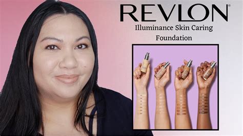 Revlon Illuminance Skin Caring Foundation Before You Buy 8 Hour Wear Test And Review On Oily