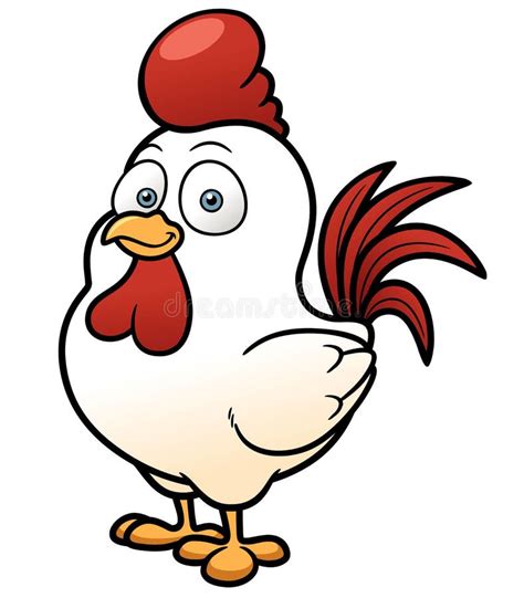 Cartoon chicken stock vector. Image of cute, character - 31290032