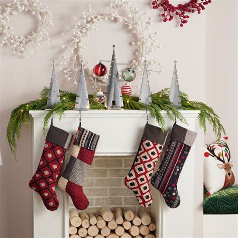 Modern Tree Stocking Holder By Ken Girardini And Julie Girardini Metal