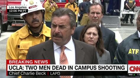 Lapd Ucla Shooting Is Murder Suicide Cnn Video