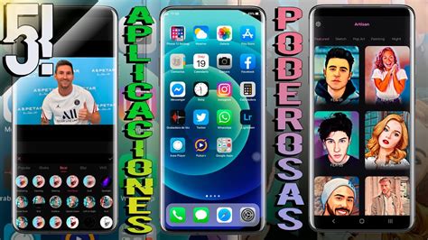 TOP 5 APLICACIONES PODEROSAS UNICAS Para ANDROID YouTube