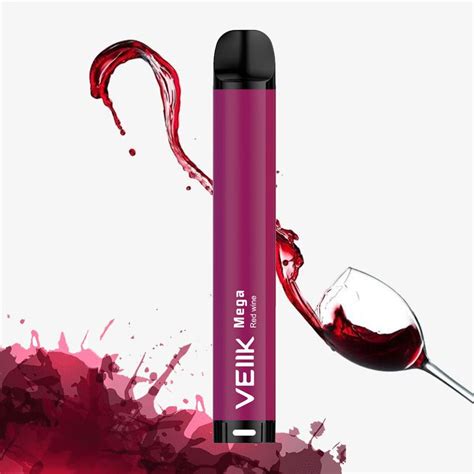 Veiik Micko Mega Disposable Red Wine 35mg 800 Puffs Vape Town