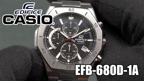 Casio Efb D A Edifice Youtube