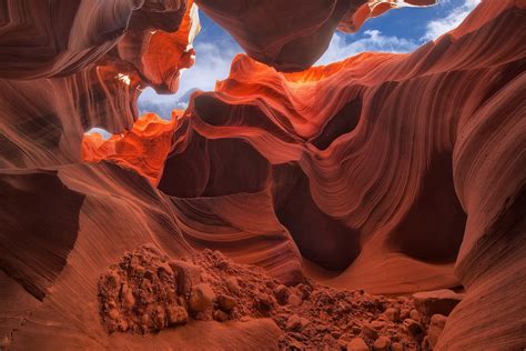 Antelope Cave Arizona Rock Landscape Rock Formation Antelope