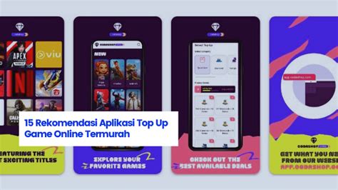 15 Rekomendasi Aplikasi Top Up Game Online Termurah