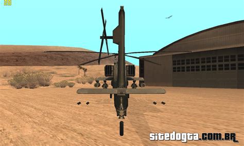 Helic Ptero Ah A Apache Para Gta San Andreas Site Do Gta