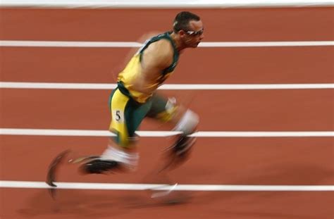 South African Sprinter Oscar Pistorious Becomes The First Double