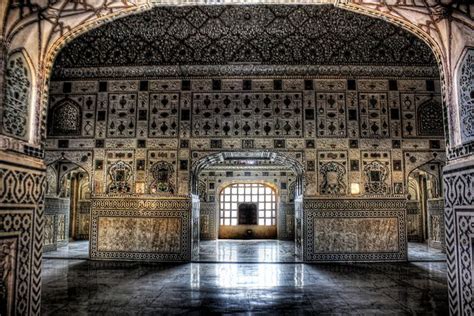 Sheesh Mahal Agra Fort Built By Shahjahan Amer Fort Tourist