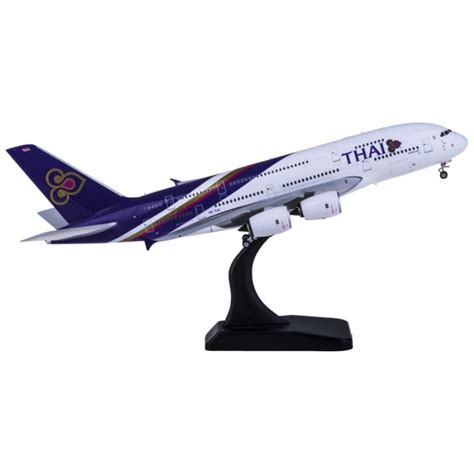 โมเดลเครื่องบิน Thai Airways การบินไทย Airbus A380 800 Hs Tuc Scale 1