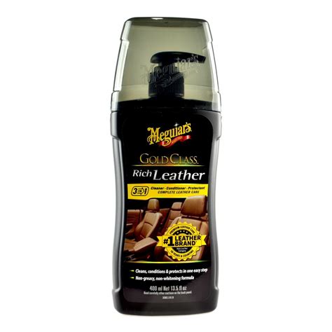 Meguiars Gold Class Rich Leather Cleaner Conditioner Mleczko 400ml W