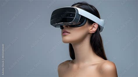 Experience Virtual Reality Demos With Ar Glasses Vr Goggles And Wearable Tech Concept Virtual