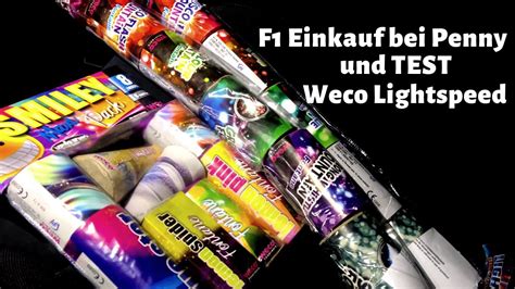 Weco Lightspeed Kinderfeuerwerk Bei Penny Kaufen Und TEST YouTube