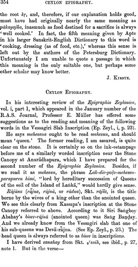 Ceylon Epigraphy. | Journal of the Royal Asiatic Society | Cambridge Core