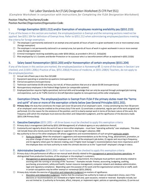 HRM 225 Module 5 1 Project One Fair Labor Standards Act FLSA