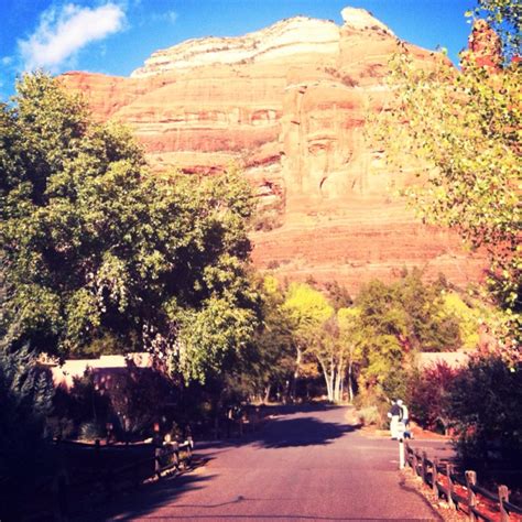 On The Way To Our Hotel Room At The Enchantment Resort In Sedona AZ