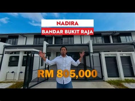 Brand New South Facing Gem In Bandar Bukit Raja Nadira Youtube