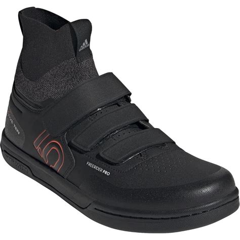 Five Ten Mtb Schuhe Freerider Pro Mid V Core Black Solar Red Gray