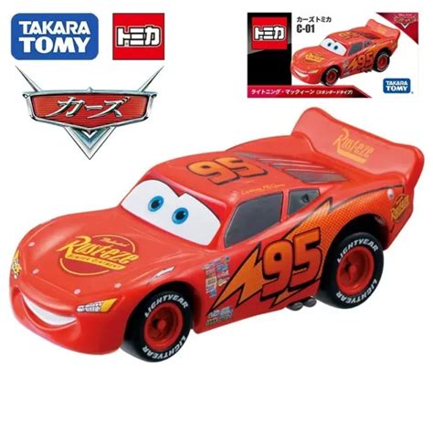 TAKARA TOMY DISNEY Cars Tomica C 02 Lightning McQueen DINOCO Typ EUR 16