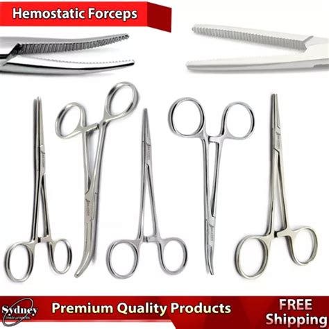 HEMOSTATIC LOCKING ARTERY Clamp Forceps Suture Medical Surgical Needle