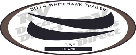 White Hawk Jayco Travel Trailer Replacement Rv Decals Graphics