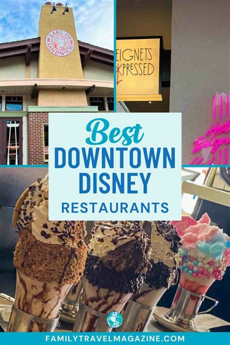 6 of the Best Restaurants in Downtown Disney at Disneyland - Family ...