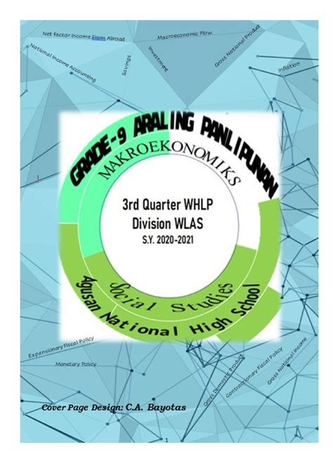 AP9 3rd Qtr Avo WLAS WEEKLY LEARNING ACTIVITY SHEET Araling