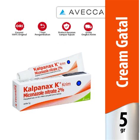 Jual Kalpanax Krim Gr Obat Panu Obat Gatal Jamur Kurap Kutu