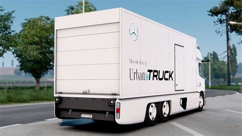 Mercedes Benz Urban Etruck V For Euro Truck Simulator