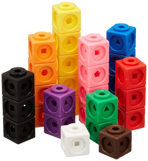 Learning Resources Lot De 100 Cubes Mathlink Le Cours Do