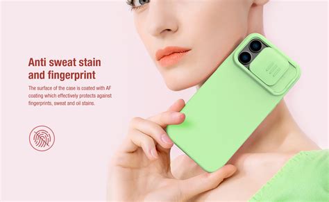 Nillkin Camshield Silky Magnetic Silicon Case For Iphone 14 Series