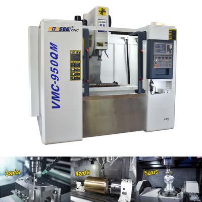 4 Axis High Precision VMC Vertical Machining Center BT40 Spindle