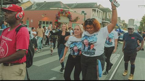 6 Ward Steppers Host Second Line For Eric Paulsen Wwltv