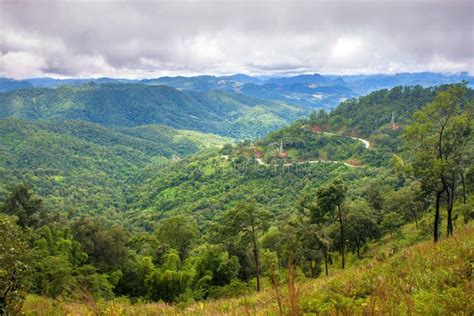 Mountains in Northern Thailand Stock Image - Image of fresh, mountain ...