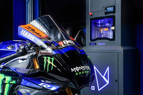 Monster Energy Yamaha MotoGP Signs Three Year 3D Printing Deal With