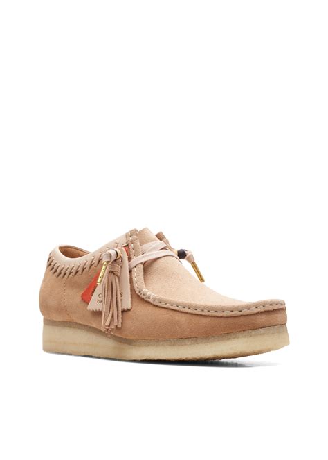 Clarks Mens Original Wallabee Naturaltan 26165427 Shoe Plus Low