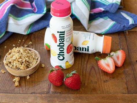 Chobani Greek Yogurt Drinks Just 144 At Kroger Regular Price 249 Iheartkroger