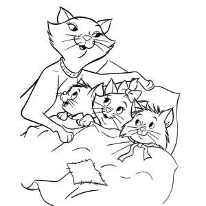 Aristochats Des Coloriages Gratuits Imprimer Sur Le Film Culte De