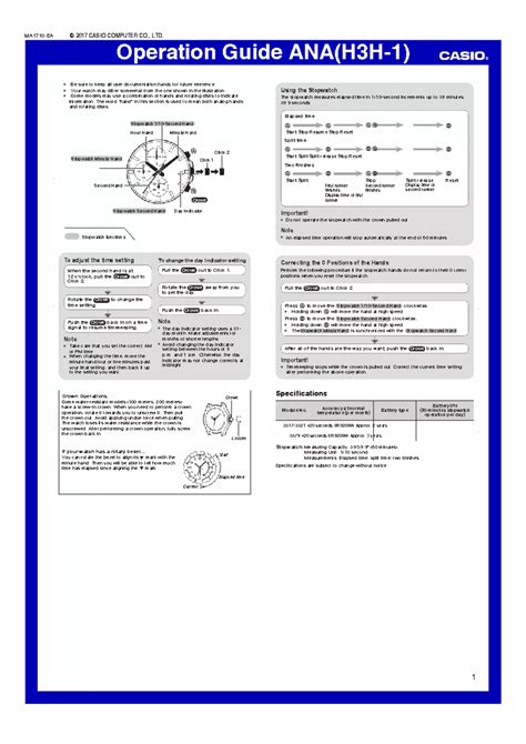 User Manual Casio Edifice Efv D Avuef English Pages