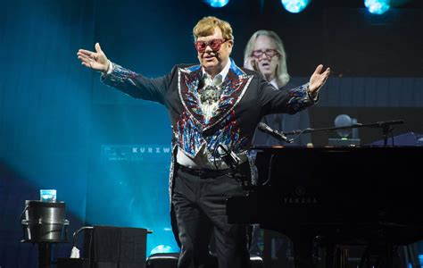 Elton John Begins UK Leg Of Farewell Yellow Brick Road Tour In Norwich