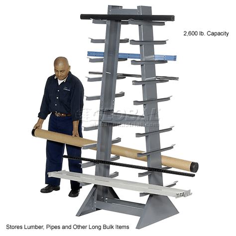 Horizontal Storage Rack 9 Levels 2600 Lb Capacity 246291